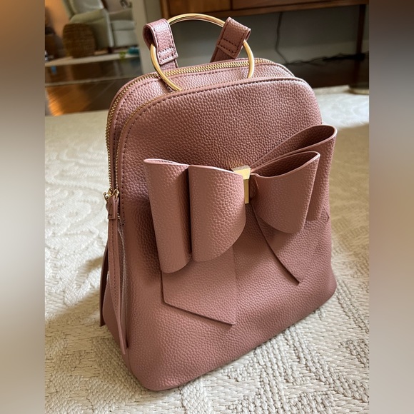 Crossi Backpack Purse (Blush Pink) - Picture 1 of 5
